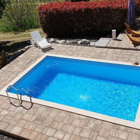 Kras Rabac Labin Ripenda Pool 別荘