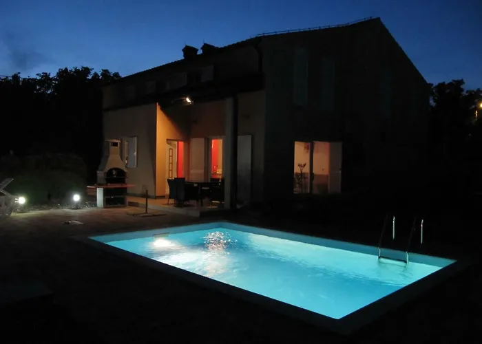 펜션 Kras Rabac Labin Ripenda Pool